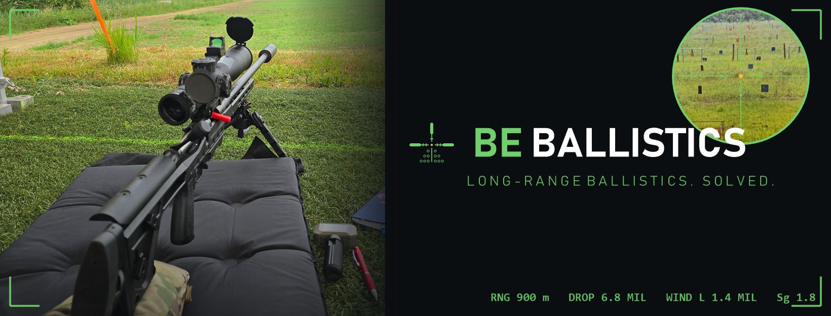 BE Ballistics — long-range ballistics, solved
